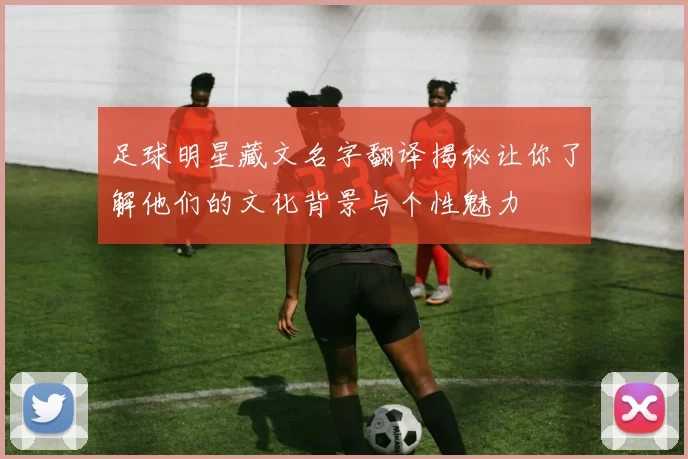 足球明星藏文名字翻译揭秘让你了解他们的文化背景与个性魅力